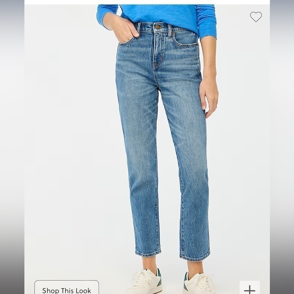 NWT J.Crew High Rise Classic Vintage Jean